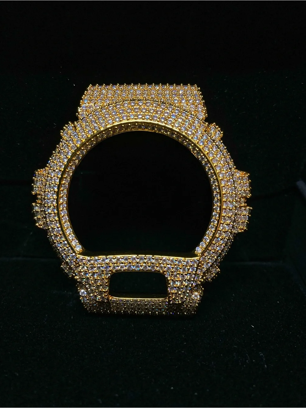 ✨ Moissanite G-Shock Upgrade Bezel 💎 GRA Certificate Included ✨
